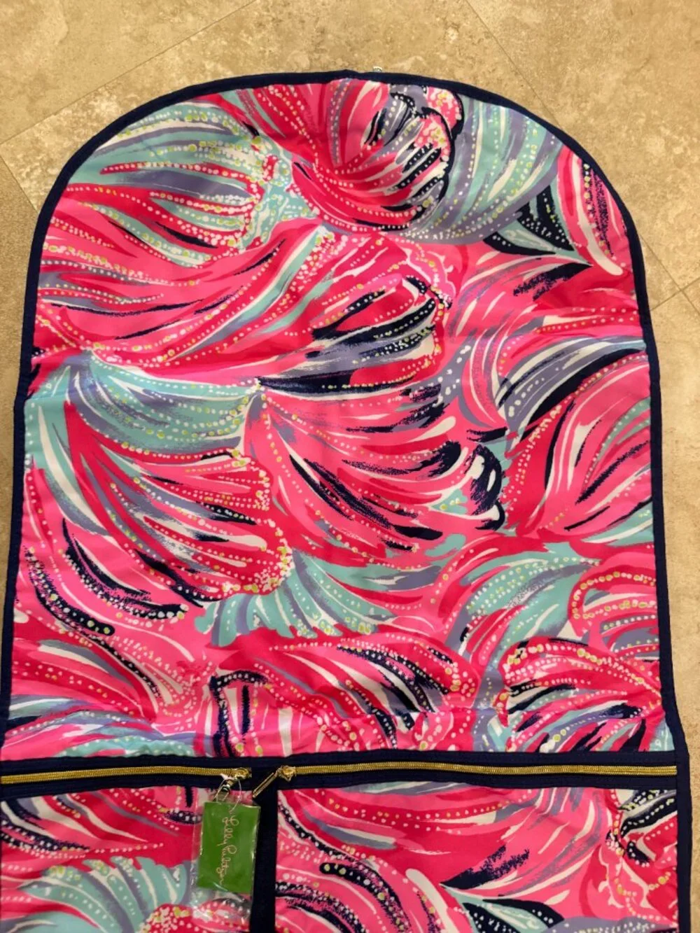Lilly Pulitzer Dragonfruit Oh My Guava RARE Garment Bag NWT